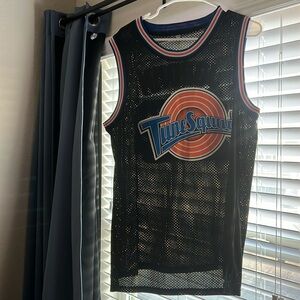 Michael Jordan Space Jam Adult Men’s Large Tune Squad Black Jersey